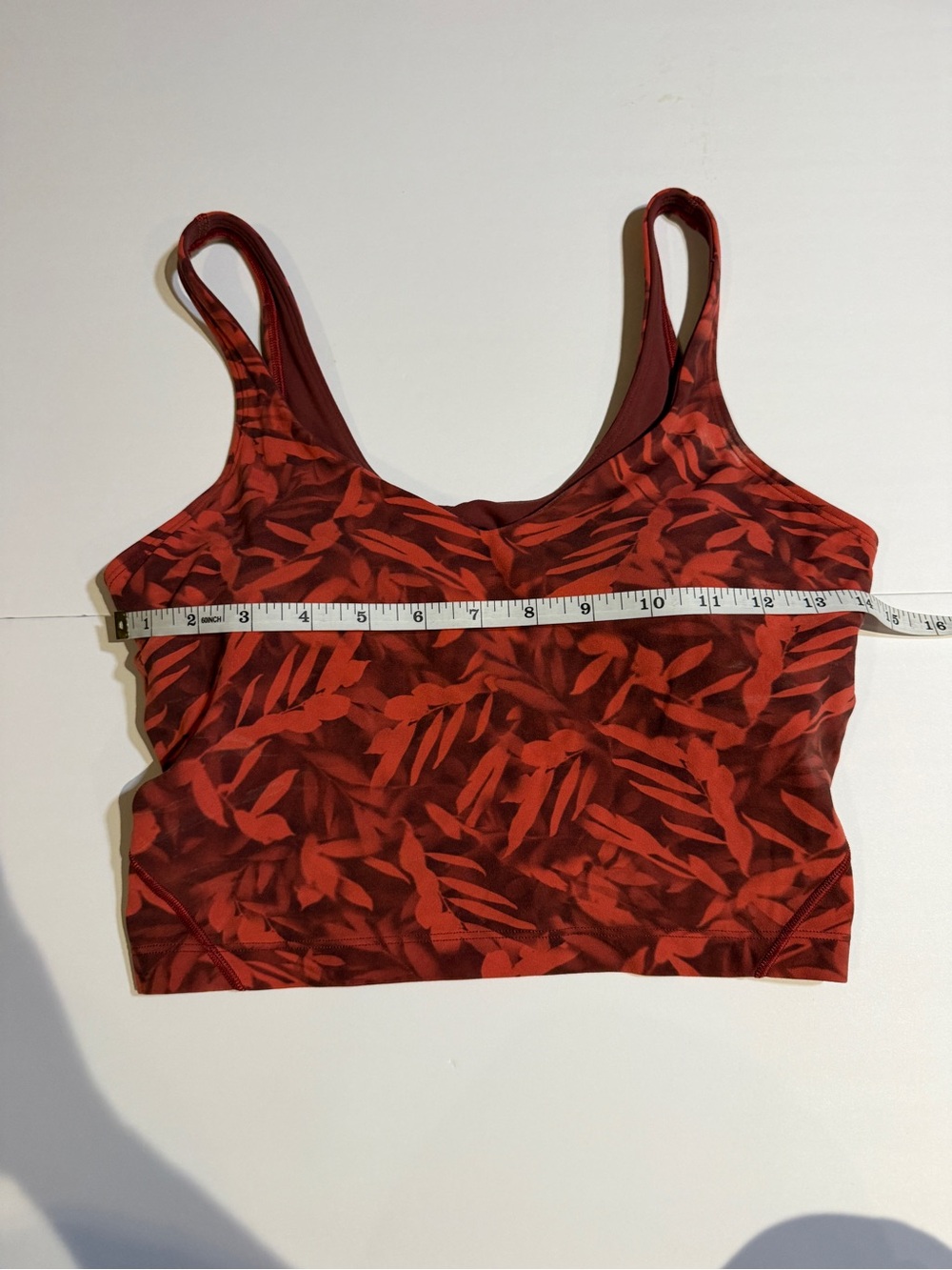 Lululemon Align Red Patterned Tank - Picture 3 of 5